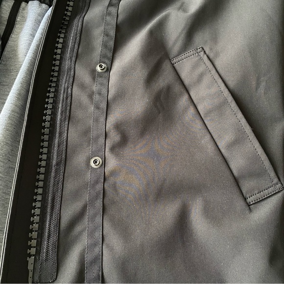 Moose Knuckles | Unisex Windproof Water-Resistant Black Hooded Long Parka - Picture 10 of 17